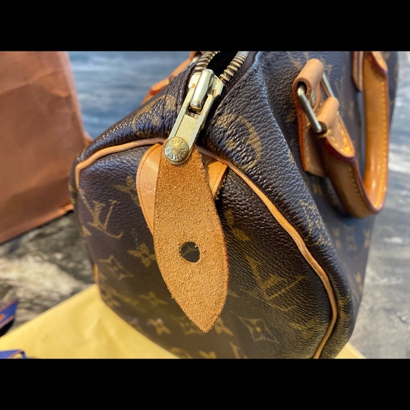 Louis Vuitton Speedy. Authentic all original wrap and bag - Picture 4 of 12
